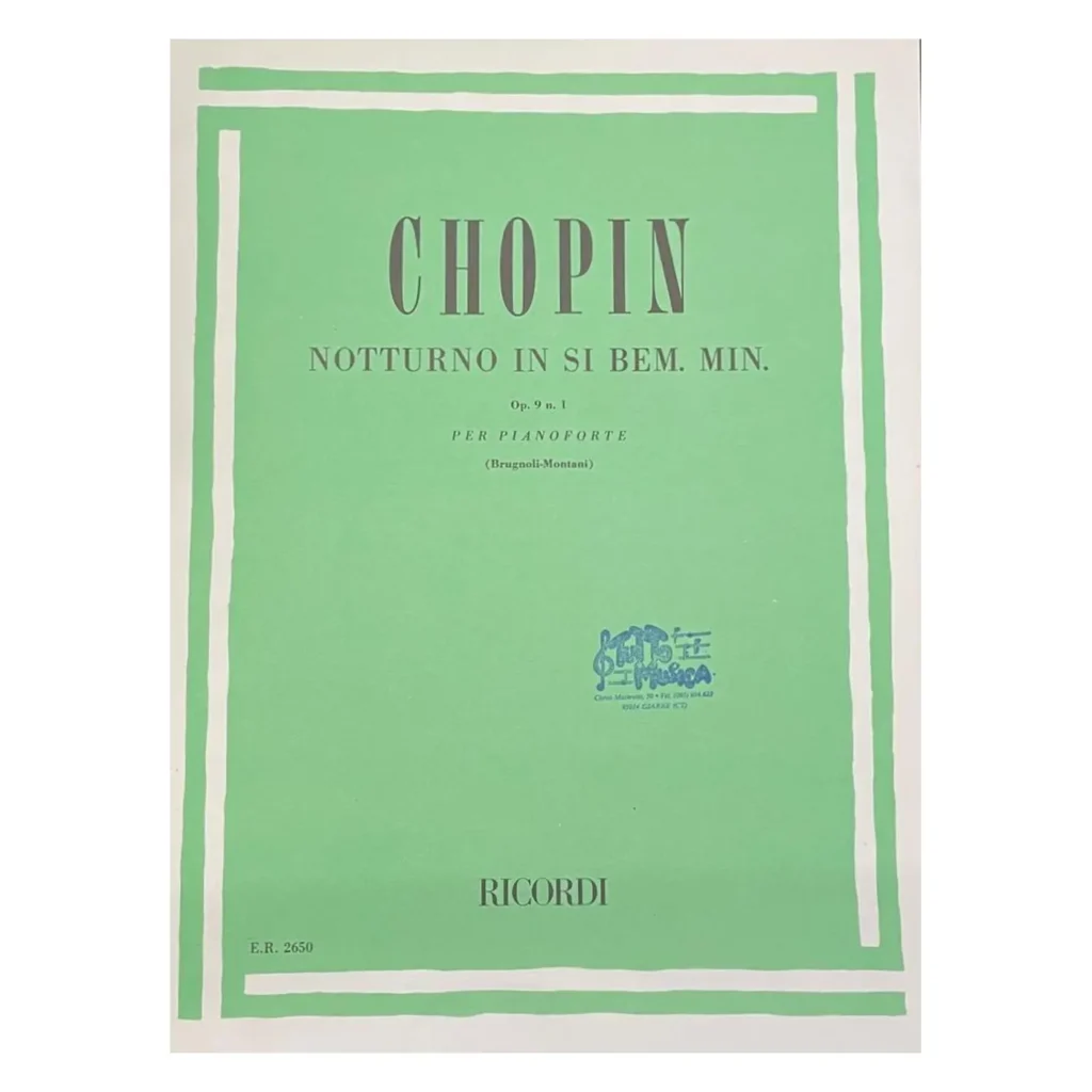 Chopin Notturno in Sib Min. Op.9 N.1