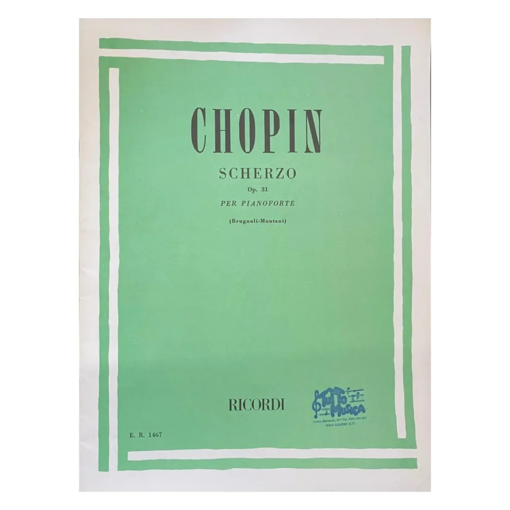 Chopin Scherzo Op. 31 per pianoforte