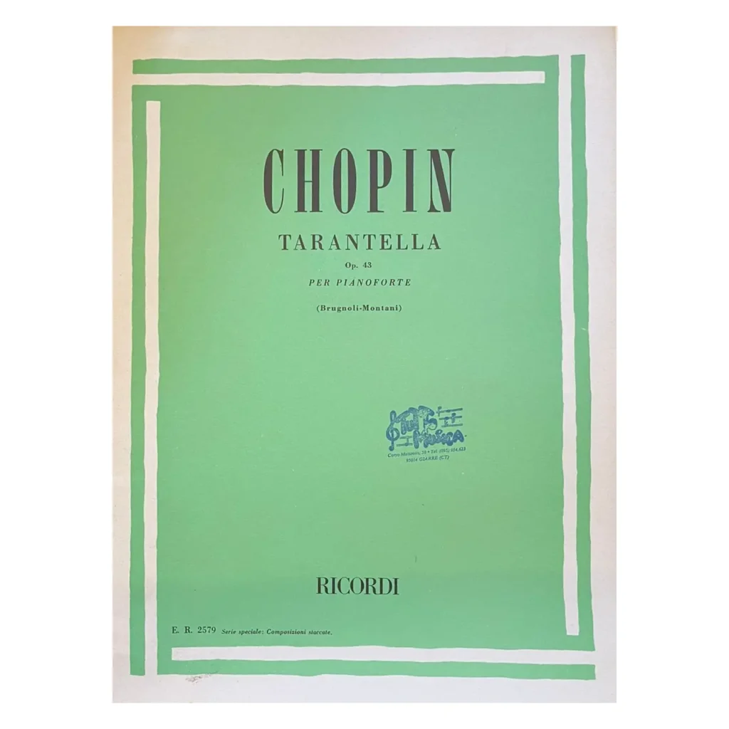 Chopin Tarantella Op. 43