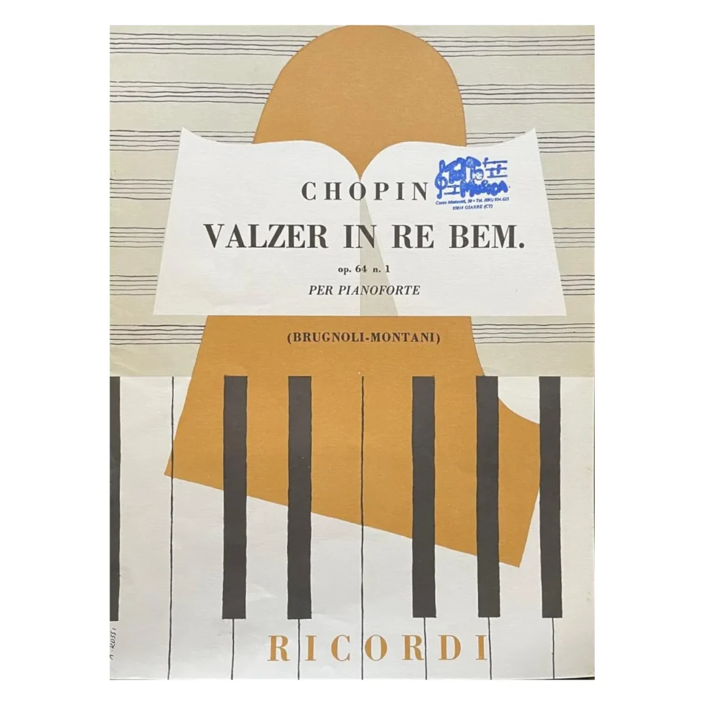 Chopin Valzer in Reb Op. 64 N. 1 per pianoforte