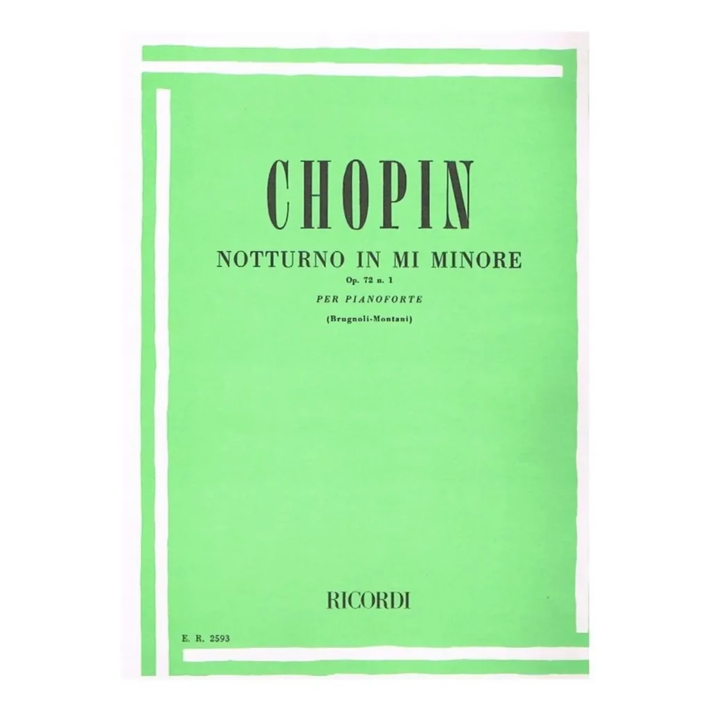 Chopin notturno in mi minore op.72 n. 1 per pianoforte