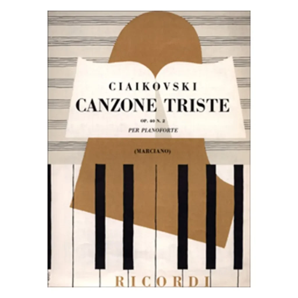 Ciaikovski Canzone Triste Op. 40 n. 2 Per pianoforte