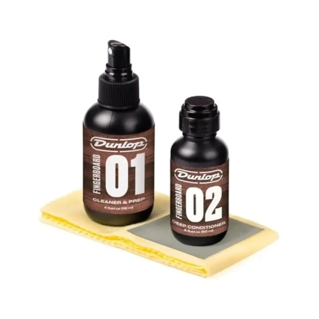 Dunlop 6502 Kit pulizia per la tastiera della chitarra