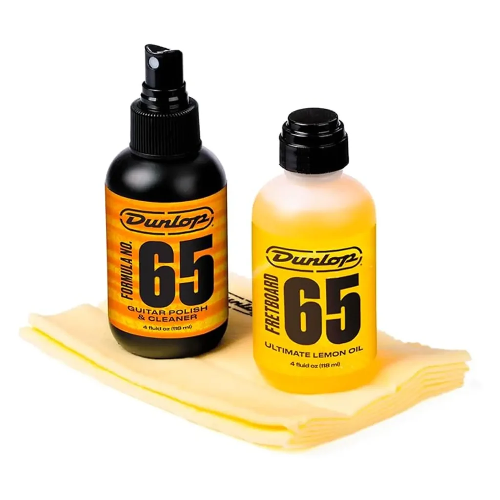 Dunlop 6503 Kit pulizia Per Corpo e Tastiera della Chitarra