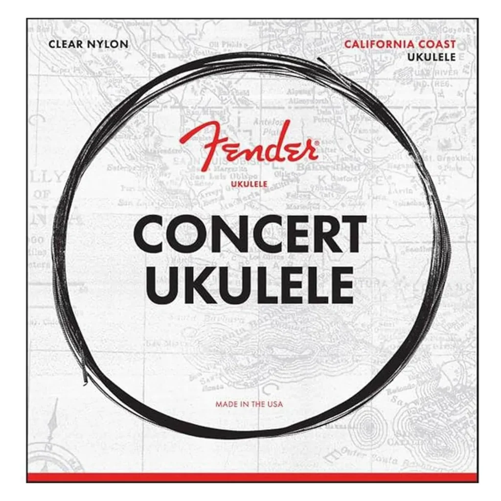Fender Concert Ukulele muta corde ukulele