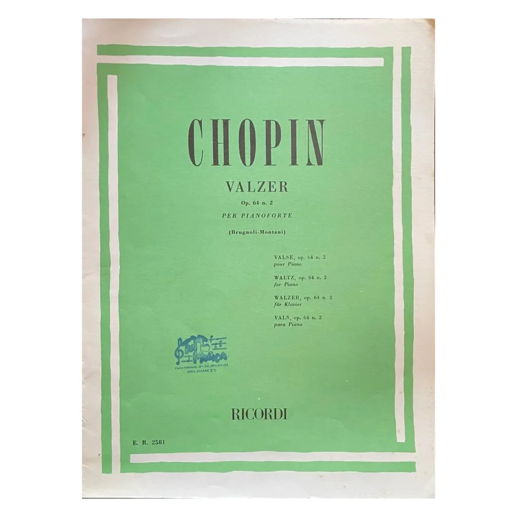 Chopin Valzer Op. 64 N. 2 Per Pianoforte