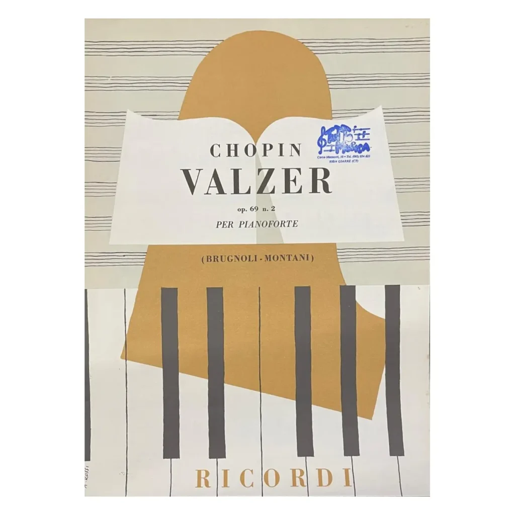 Chopin Valzer Op. 69 N. 2 per pianoforte
