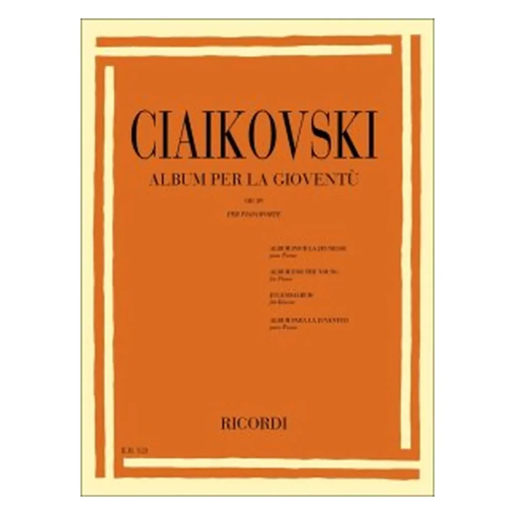 Ciaikovski Album per la Gioventù Op. 39 per pianoforte