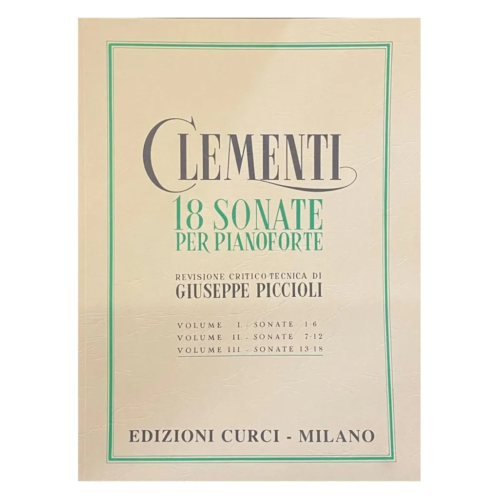 Clementi 18 Sonate Per Pianoforte Vol. 3